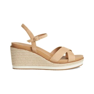 Cole Haan Women's Cloudfeel Silvee Espadrille Wedge Sandal - Tuscan Sand NWB - Picture 1 of 8