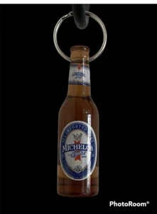 "Llavero abridor de botellas de cerveza Michelob Light 2,5"" de alto sin anillo" - Imagen 1 de 8