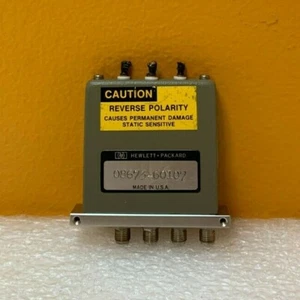Interruptor coaxial HP / Agilent 08673-60107 DC a 26,5 GHz, 3,5 mm (F). ¡Probado! - Imagen 1 de 4