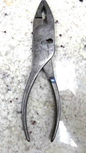 Vintage Snap-On HL138 High Leverage Combination Slip Joint Pliers Hand Tool - Picture 1 of 6