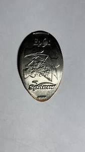 MICKEY & FRIENDS RIDING SOARIN’ - EPCOT DISNEY WORLD WDW PRESSED QUARTER - Picture 1 of 3