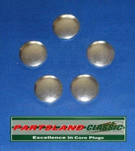 Dish – Welch – Freeze Core plug 1.1/4" – 31.75mm Zinc Passive Plated x 5 pack - Picture 1 of 3