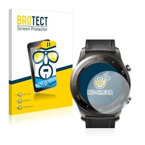 Huawei Watch 2 , 2x BROTECT® HD-Clear Screen Protector Crystal-clear - Picture 1 of 4