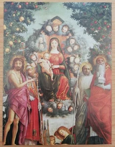 Ritaglio Illustrazione Andrea Mantegna Madonna Trivulzio - Picture 1 of 1