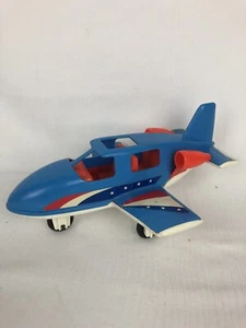 Vintage Gay Toys Inc Plastic Stars And Stripes Airplane Eagle 1 Plane USA 870 - Picture 1 of 9