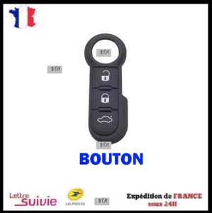 Bouton de remplacement pour Télécommande Clé Plip Fiat 500, Punto, Evo, Ducato - Imagen 1 de 1