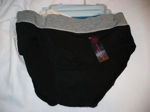 No Boundaries Women's Hipster Panties 3 Pack Size Small (5) Color Blocked Blue - Picture 1 of 2