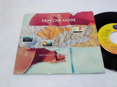 Depeche Mode, Never Let Me Down Again. 45 Vinyl Record Excellent Foto 1 de 3