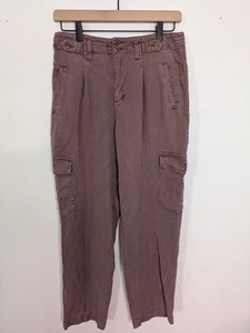 Sundance Relaxed Fit Utility Cargo Pants Size 4 Boho Outdoor - Picture 1 of 9