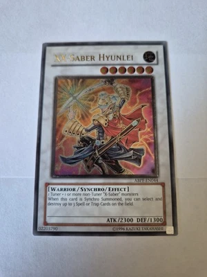 Yu-Gi-Oh XX-Saber Hyunlei ABPF-EN044 - Ultimate Rare - Image 1 of 4
