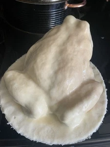 READY TO POST Fibreglass And Latex Mould Of A Lovely Detailed Large Frog - Picture 1 of 24