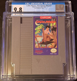 CGC 9.8 Little Nemo The Dream Master nintendo sigillo carrello nes fabbrica nuovo GIOCO PERFETTO