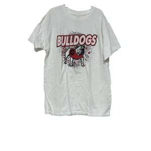 Georgia Bulldogs Youth Large Tshirt Tee Football Top Kids White Graphic ProEdge - Picture 1 of 6