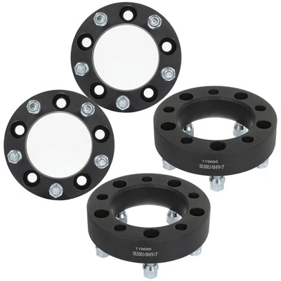 4x 1.5" Wheel Spacers 5x5.5 Fits 2002-08 2009 2010 Dodge Ram 1500 9/16"x18 5 Lug Foto 1 de 4