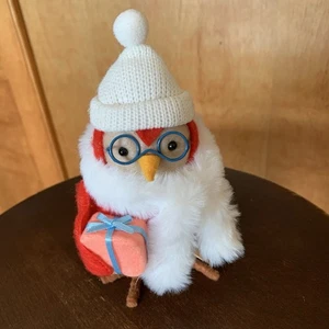 Target Wondershop Featherly Friends Jengibre Invierno Tela Pájaro Figura Etiqueta 2023 - Imagen 1 de 8