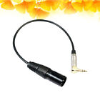 0.3 Meter 90 Degree Elbow 3.5MM To Sound Mobile Phone Microphone Connect