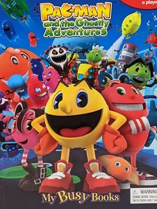 PAC-MAN AND THE GHOSTLY ADVENTURES MY BUSY BOOK By Phidal Publishing Inc. - Picture 1 of 12