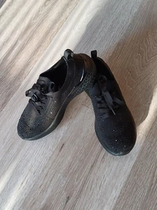 Damen Sneaker von Ara in Größe 37 schwarz mit funkelnden Strasssteinen ! - Bild 1 von 4