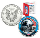CAROLINA PANTHERS 1 Oz .999 Fine Silver American Eagle $1 US Coin NFL LICENSED