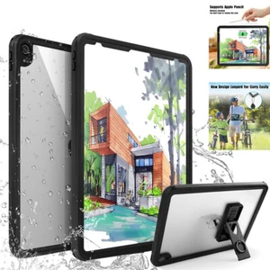 For iPad Pro 12.9 inch 3rd Gen Case Waterproof Shockproof Cover Screen Protector - Picture 1 of 12
