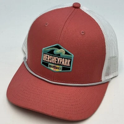 Hershey Park Boardwalk Malla SnapBack Gorra Sombrero Hershey Pa Chocolate Foto 1 de 4