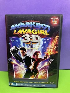 LAS AVENTURAS DE SHARKBOY Y LAVAGIRL EN 3D- DVD MÁS GAFAS 3D-USADO GARANTIZADO - Imagen 1 de 3