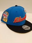 Milwaukee Brewers Mitchell & Ness Topps Blue Black Script Hat Cap Size 7 New
