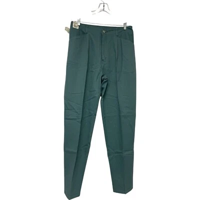 Pantalones chinos rectos de cintura alta verde Northern Reflections para mujer talla 15 nuevos con etiquetas Foto 1 de 4