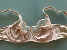 Wacoal 85121 Feather Embroidery Sexy Underwire Bra Sz 34D Pink Skin Color W Lace