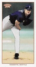 2002 Topps 206 Polar Bear #282 Clint Nageotte RC Seattle Mariners