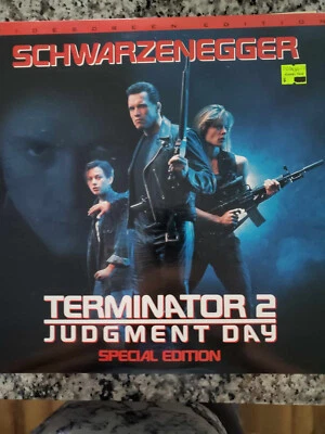 LASERDISC (box4) #16 TERMINATOR 2 JUDGEMENT DAY SPECIAL EDITION - Image 1 of 2