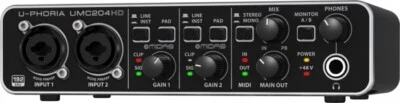 Behringer UMC204HD - USB-Audio-Interface - Bild 1 von 4