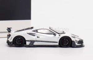 Aurora 1:64 White Tributo Mansory Sports Diecast Metal Car Gift - Picture 1 of 6