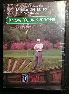 PGA Tour Master The Rules Know Your Options DVD Guide Partners Club Sealed NIP  - Picture 1 of 3