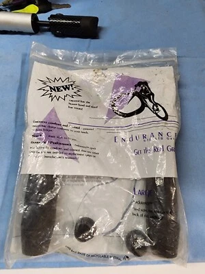  Endurance Comp Mountain Bike Grip Black MTB nos 1992 schwinn  - Image 1 of 4