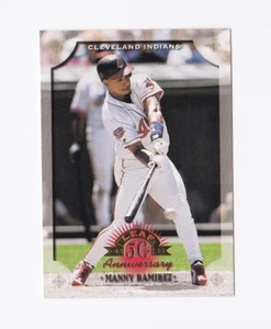 1998 Leaf #32 Manny Ramirez Cleveland Indians Guardians - Picture 1 of 2