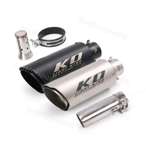 Slip For Yamaha YZF R6 2006-2023 Mid Exhaust Muffler Pipe Stainless Steel Escape - Picture 1 of 14