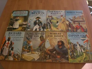 8 x Vintage 1950s/ 1960s Ladybird Books Series 561 2/6d & Dust Jackets - Picture 1 of 12