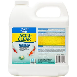 API Pond Accu-Clear 64oz Quickly Clears Pond Water Fish Plant and Wildlife Safe