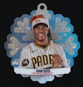 2023 Topps Holiday Oversized Ornaments Die-Cuts #MLBDC-19 - Juan Soto - Picture 1 of 2