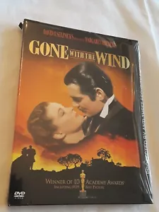 Gone With The Wind DVD Clark Gable Vivian Leigh Makes a nice Christmas gift. NEW - Foto 1 di 3