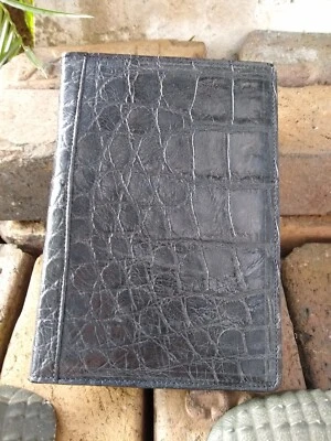 Wild Alligator Small Writing Note Pad Portfolio gator swamp MY42 - Image 1 of 4