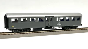 OS.KAR 3358 Scala HO Carrozza tipo Corbellini 2^ cl. FS grigio ardesia