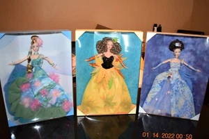 Vintage Barbie Limited Edition /Water lily 1997/Sunflower 1998/Reflection 1999 - Picture 1 of 22