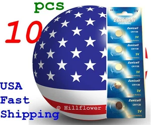 10 pcs CR1130 1130 To LM1130 BR1130 Card 3V Lithium Battery - Picture 1 of 6