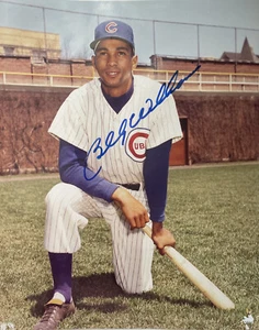 Billy Williams ~Chicago Cubs~ Signed 8x10 Color Photo with JSA COA (AJ81829) - Picture 1 of 3