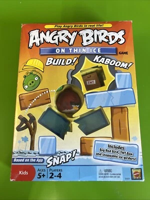 Angry Birds On Thin Ice Mattel 2011 Game Complete All Pieces & Instructions - Image 1 of 4