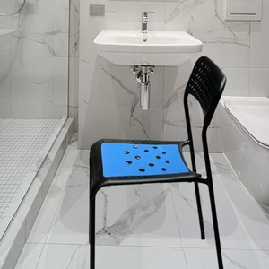 Badewannen Duschhocker, Sitzmatte, Selbstklebend, Komfortables Erlebnis, - Picture 1 of 7