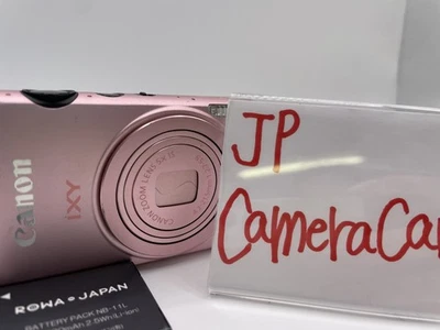 READ Excellent Canon IXY 220F PowerShot ELPH 110 HS IXUS 125 HS pink F/S 1242 - Image 1 of 4