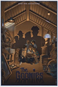 Serigrafía THE GOONIES DE LAURENT DURIEUX #xx/650 - Imagen 1 de 1